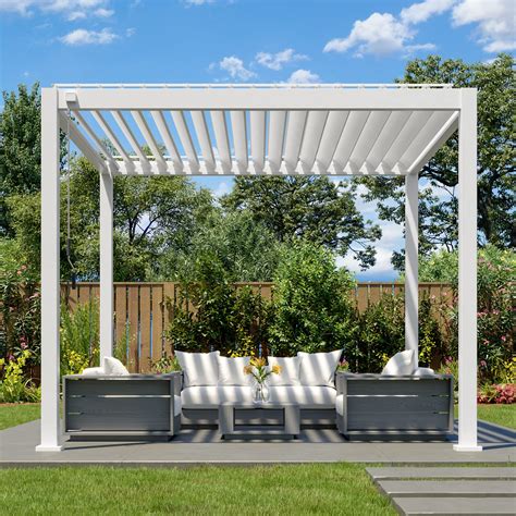 <b>Louvered</b> Vinyl <b>Pergola</b>: watch this video featuring products available on <b>Costco</b>. . Costco louvered pergola